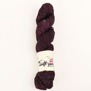 Swift High Street Fingering Weight Yarn SW Merino Silk 438 Yds Color Wednesday